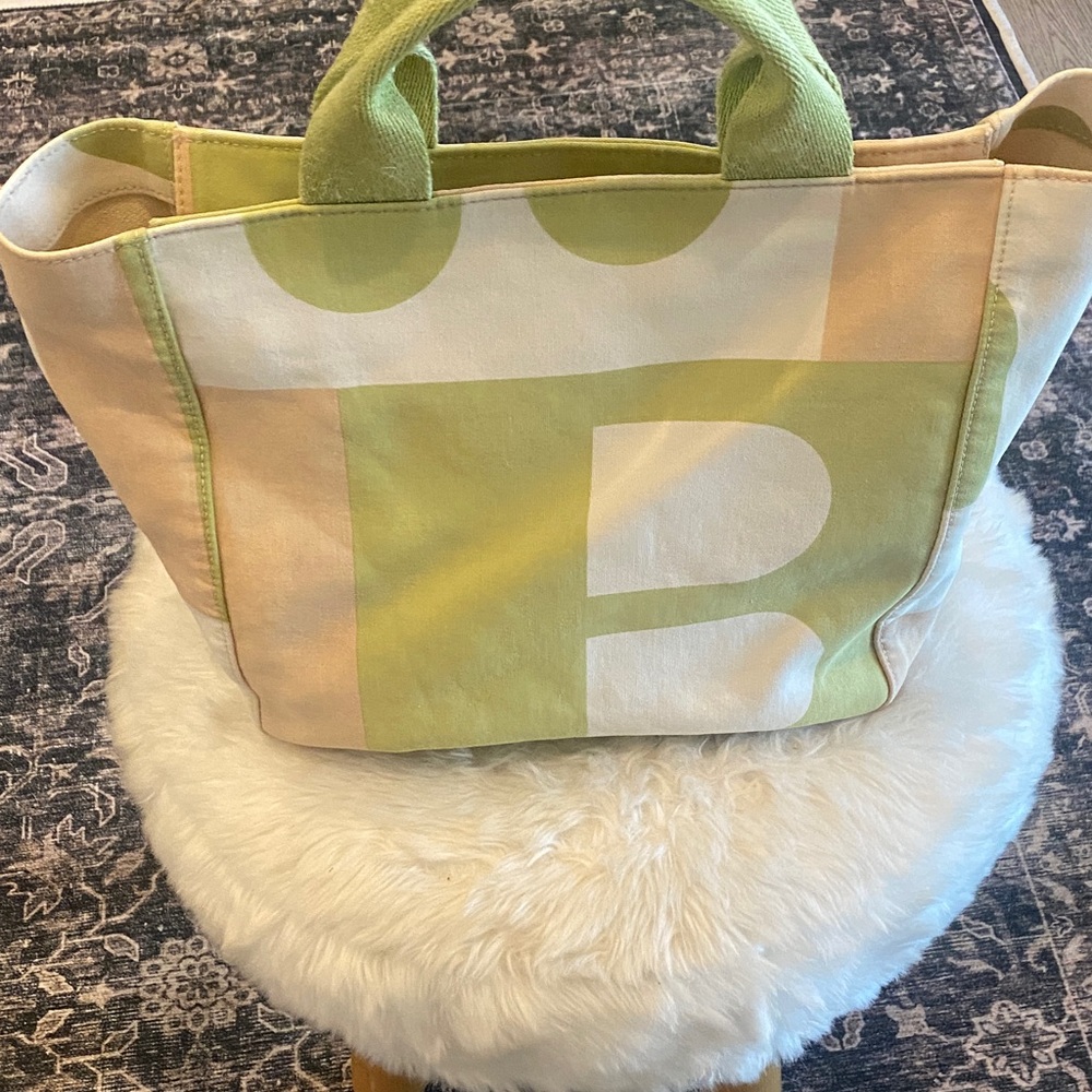 Bally Canvas Tote Bag